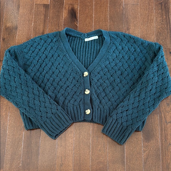 Altar'd State Cable Knit Cardigan - Picture 2 of 7